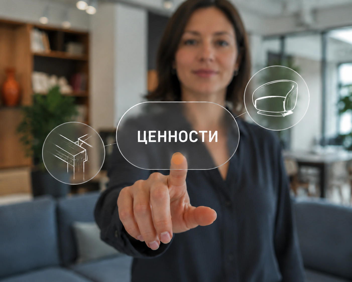 Команда за столом